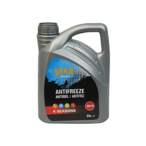 Wellmax Kırmızı Antifriz 3 Lt -40°C